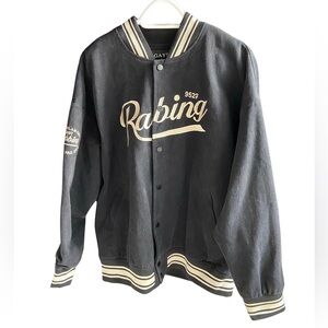Black Varsity Jacket- Japanese Brand